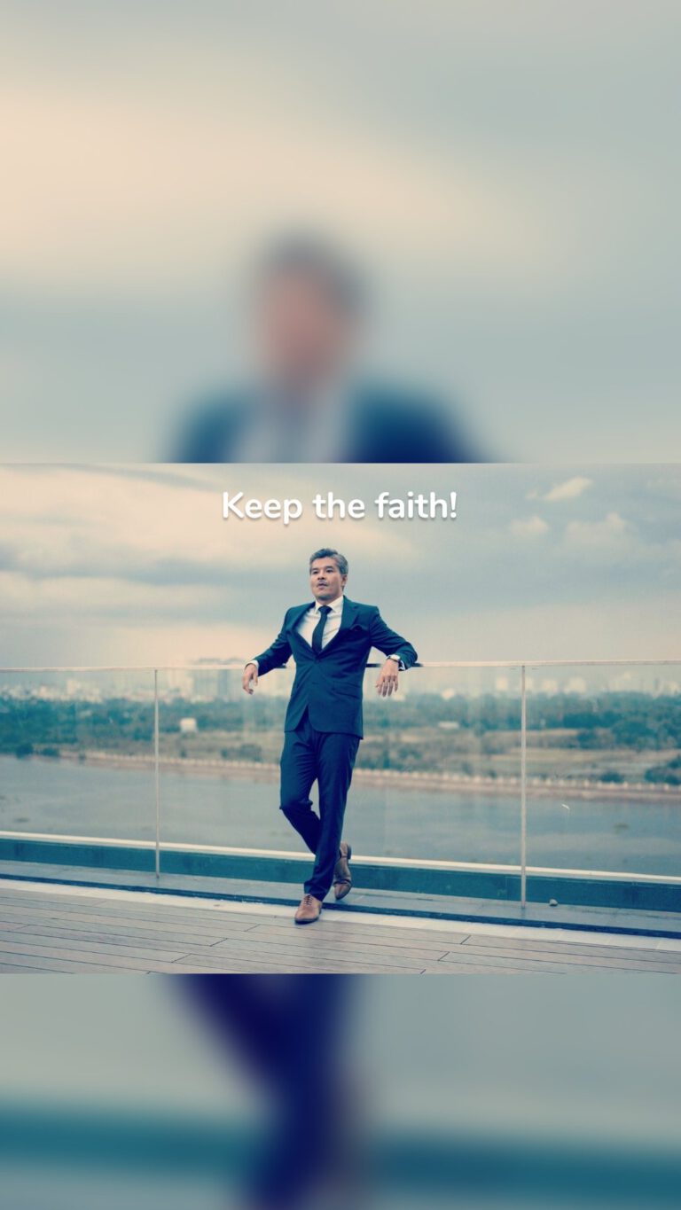 Keep the faith!